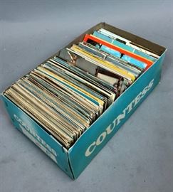Lot 617 Shoe Box Full of 70s Ear Vintage Postcards