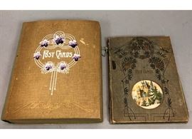 Lot 619 Two Vintage Postcard Albums. Mostly HOLIDAYS. St 