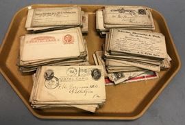Lot 621 Large Tray Lot Vintage Postal Cards. Early 20th C