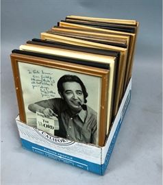 Lot 640 21pc Signed Autographed Celebrity Photographs. IR