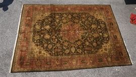Lot 682 87x117 Ethan Allen Handmade Oriental Carpet Rug