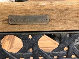 Berkeley Forge Wrought Iron Patio Set