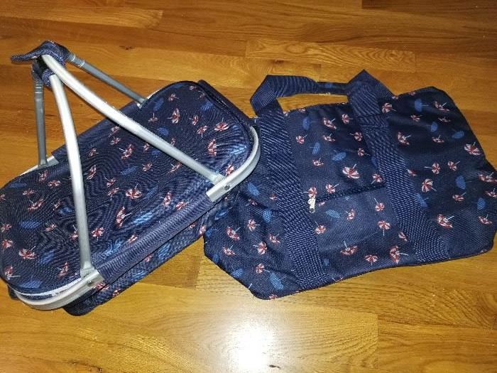Collapsable Cooler and Matching Bag