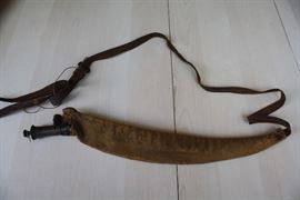 Antique Rifle Buckshot Pouch