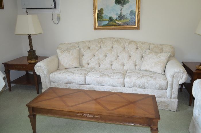 Traditional Sofa and Love-Seat