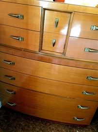 Speaking Of MidMod!...There's A Fab 3 Piece Set in The Master...Including This Chest...