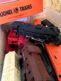 and...A Few Lionel Trains...Two Engines...