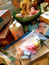 and...Some of THE cutest Vintage baby Items...
