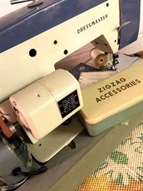 AND A Dressmaker Sewing Machine...But I think You Can Sew other Things With It Besides Dresses...