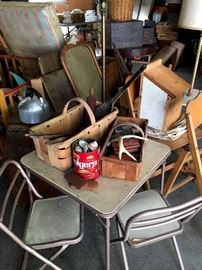 Tables, Chairs, Baskets, Birdhouses...