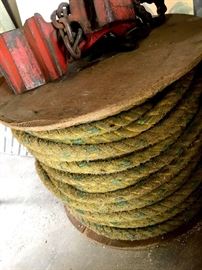 A Ginormous Spool Of Rope!