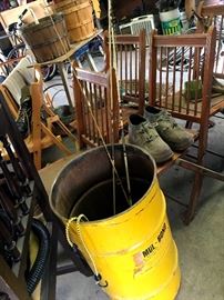 Chairs, Tins and Tools...