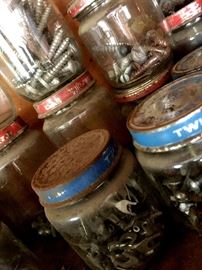 Of Couse We Have Jars of Treasures...It's That Kind of Garage!...