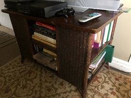 1940's Bookcase TV Stand (8 compartments)