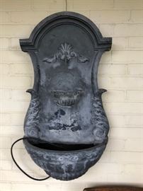 Wall Fountain with New Pump