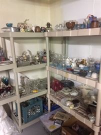 Glassware, China Vintage