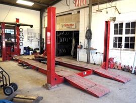 Hunter Engineering Co. 18,000 LB Capacity, Four-Post Auto Alignment Lift, Model # L441