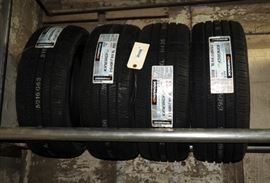 New Hankook Kinergy 215/45 R17 All Weather Tires, Qty 4
