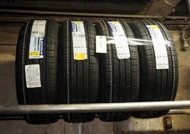New Michelin Premiere LTX 225/60 R18 All-Weather Tires, Qty 4
