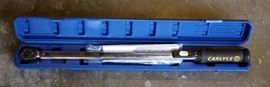 Carlyle Napa Torque Wrench Model # TW12TD1, 50-250 Ft. Lbs, Includes Hard Case