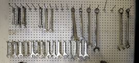 Assorted Metric Open And Box End Wrenches, Qty. 33