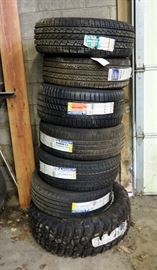 Assorted New Tires, Qty. 7