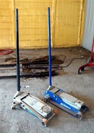 Napa 3 1/2 Ton Service Jack (Working) And AC Delco 3 1/2 Ton Garage Jack