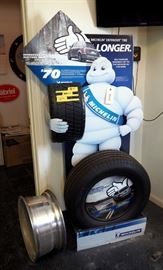 Large Assortment Of Tire Advertisements ( Michelin, Uniroyal, Hankook, Amsoil & More) Approx. 15