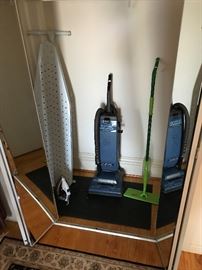  Vacuum cleaner and ironing board