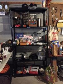 Golf clubs and other items