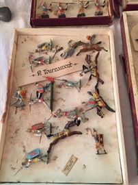 F. Zinn German metal soldiers in original boxes