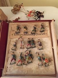 F. Zinn German metal soldiers in original boxes