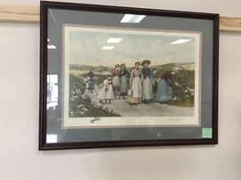 Framed picture