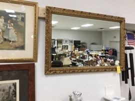 Beautiful framed mirror