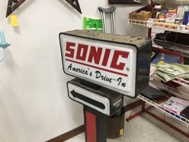 Vintage “Sonic” sign