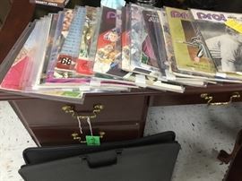 Vintage football magazines