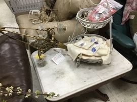 Sqare top marble table