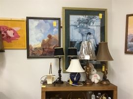 Miscellaneous items & Lamps