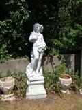 One of five life size garden statues