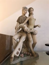Jester and Ballerina Statue 