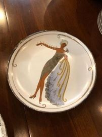 House of Erte Plate Collection