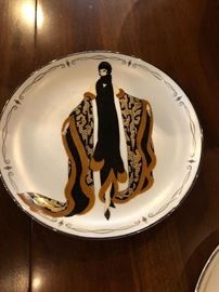 House of Erte Plate Collection