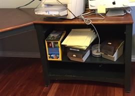 Corner Desk Set Grouping 3rd Section, Equipment not for Sale