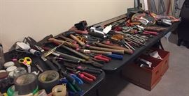Assorted Tools & Garage Items