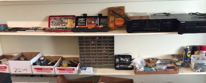 Assorted Tools & Garage Items