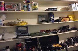 Assorted Tools & Garage Items