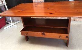 Antique Signed William Fetner Bench/Table