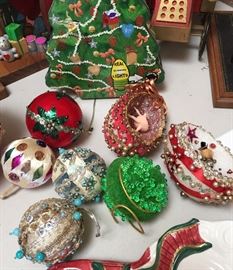 Assorted Vintage Beaded Ornaments