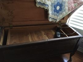 Antique Cedar Blanket Chest
