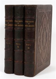 MCKENNEY AND HALL "INDIAN TRIBES OF NORTH AMERICA" PHIL. 1855, THREE VOLUMES
Lot # 1005 